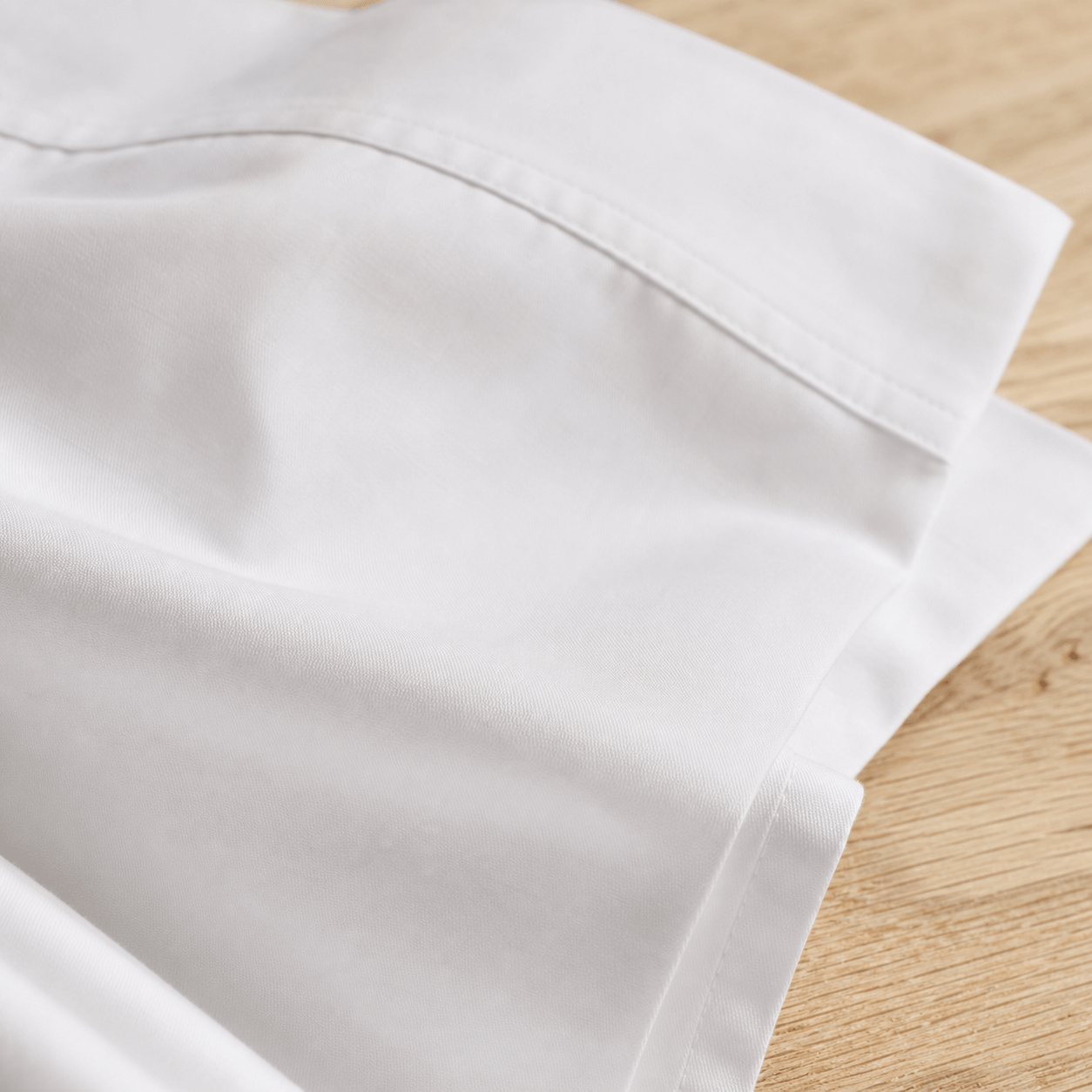 Hemmed Pillowcase Set material detail
